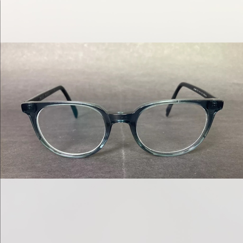 Warby Parker Keene 370 Beach Glass Blue Round Rx Eyeglasses Frames 48-19-140
